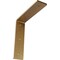 Ekena Millwork Hamilton Steel Bracket, Hammered Gold 2"W x 8"D x 8"H BKTM02X08X08HAHGO - alternate 1